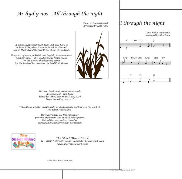 For the fruits of his creation - Ar Hyd y Nos
