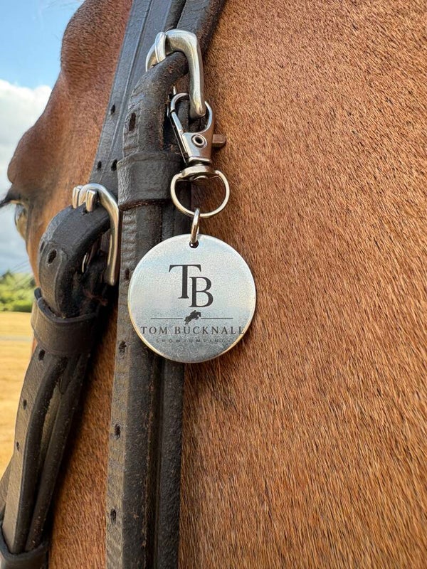 HORSE NAME TAG ONLY - SINGLE SIDED WITH YOUR LOGO