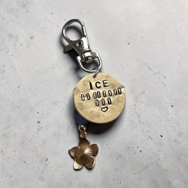 HORSE NAME TAG & CHARM PLUS I.C.E number