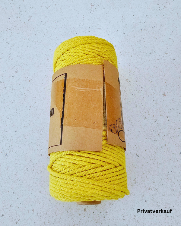 Macrame Cord 4 Strand 3 mm - 250 g