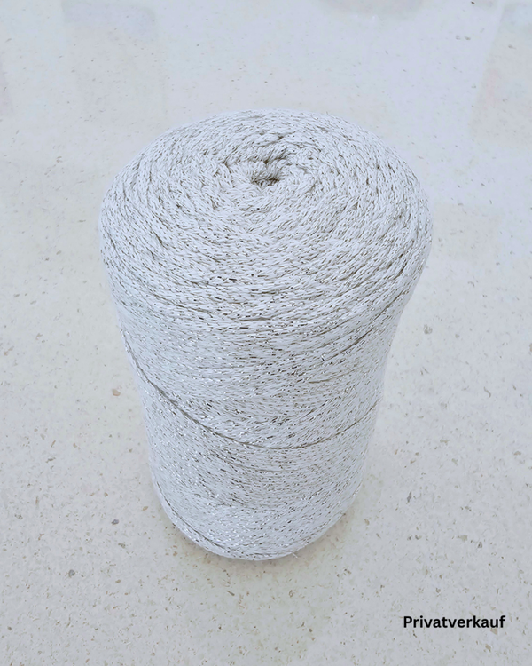 Flechtkordel Lurex 2 mm - 250 g