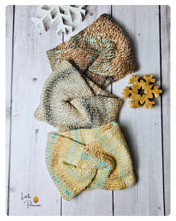 Stirnband Alpaca Twist