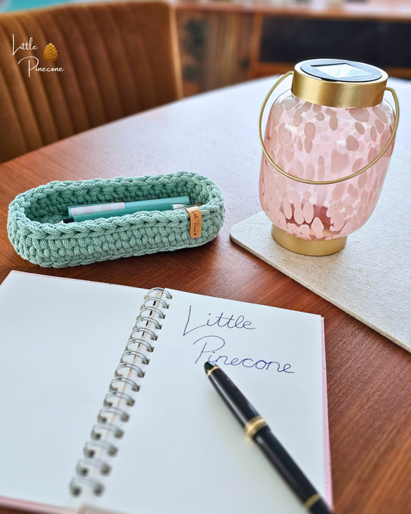 Brillen- / Stifte-Körbchen oval