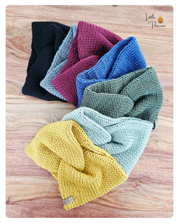 Stirnband Merino Mix XL