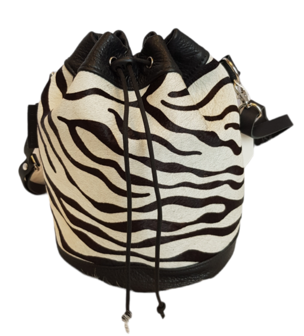 Bucketbag zebra
