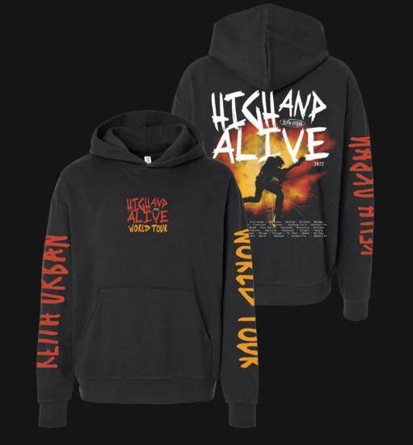 HIGH AND ALIVE WORLD TOUR 2025 HOODIE