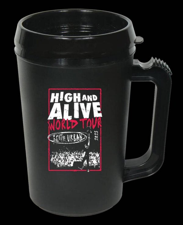 HIGH AND ALIVE WORLD TOUR 2025 RETRO THERMOS