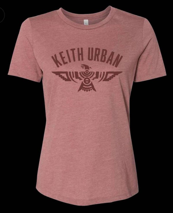 LADIES MAUVE PHOENIX TEE