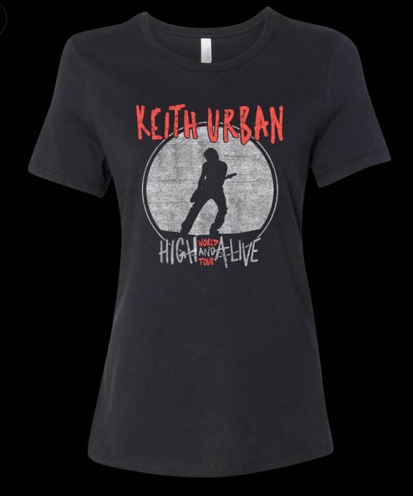 LADIES HIGH AND ALIVE WORLD TOUR TEE