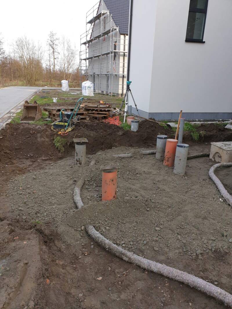 riool septische put regenwaterput wachtbuizen