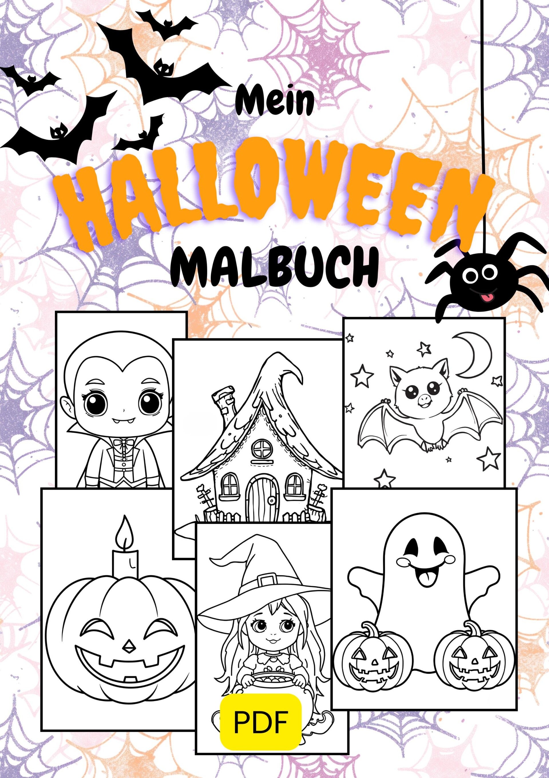 Malbuch Halloween