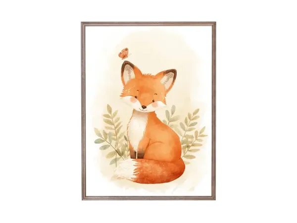Wandbild Fuchs