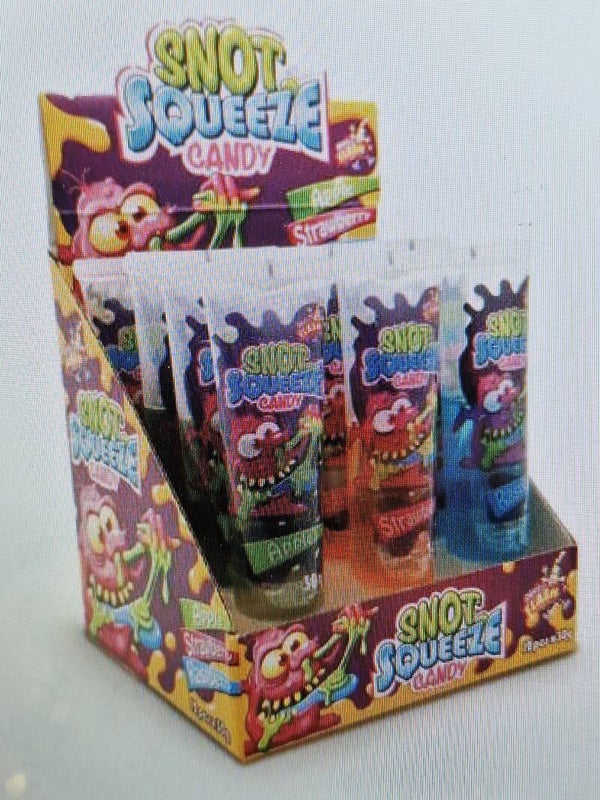 Snot squeeze candy
