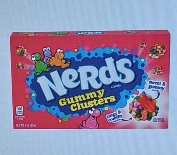 Nerds gummy clusters rain 85 gram
