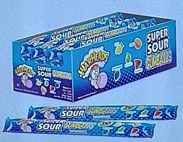 Warheads super sour gumballs