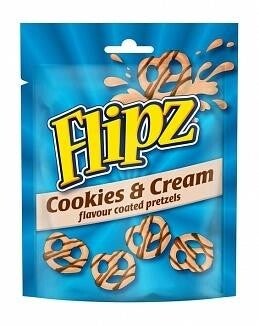 Flipz cookie cream