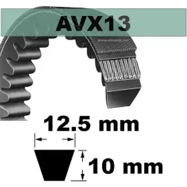 Courroie crantée AVX 13X1350