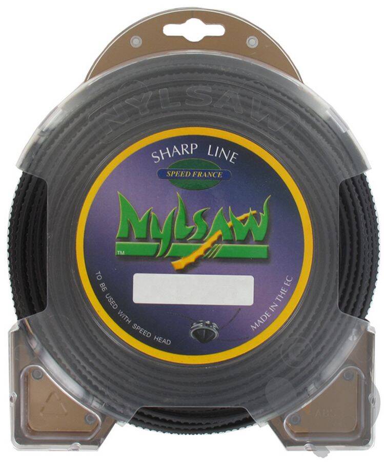 Fil nylon NYLSAW cranté 4,5mm long 27m