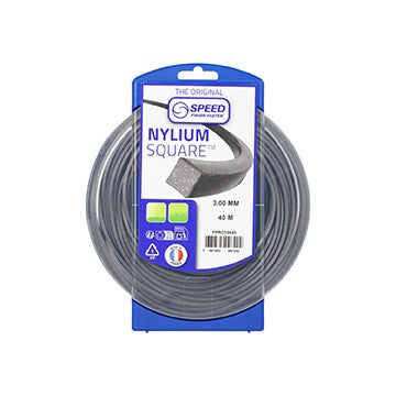 Fil nylon square nylium 3mm long 40m