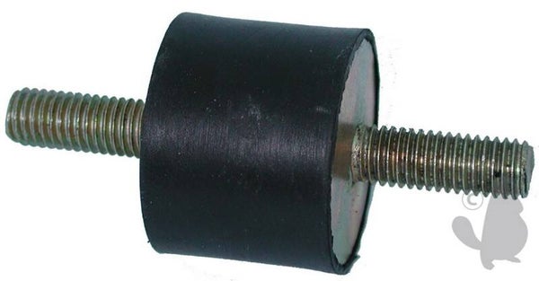 Silent bloc male/male diam40 ep30 M10