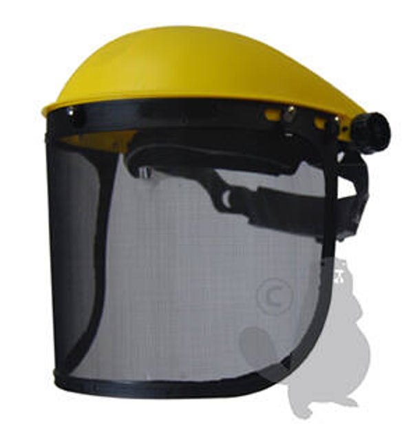 Visière protection pro écran grillagé