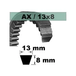 Courroie crantée AX75 13X1930lp