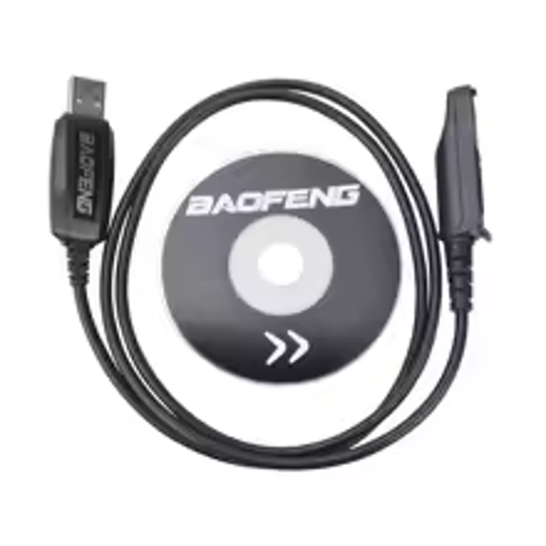 Câble de programmation USB pour talkie-walkie Baofeng avec pilote CD