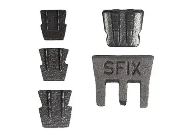 Coin métalique pour manche bois larg 20mm