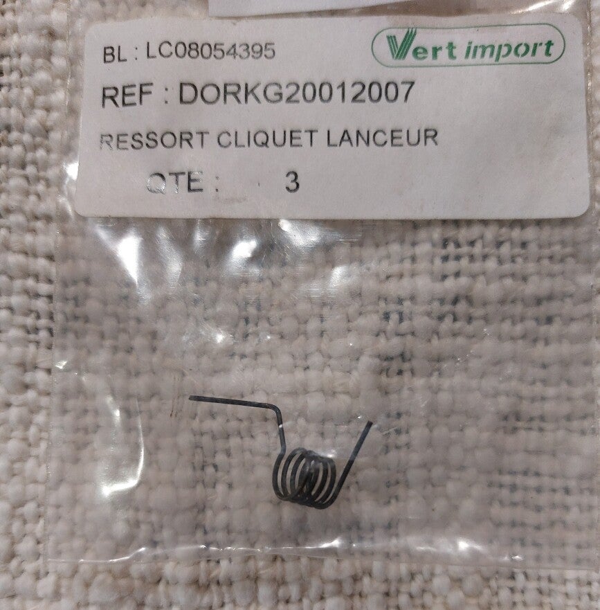 Ressort cliquets lanceur moteur KAMA ref DORKG20012007