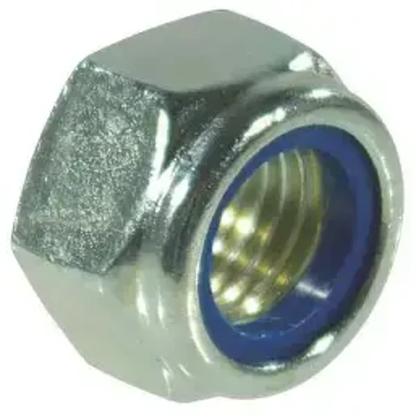 Ecrou hexagonal autobloquant haut DIN982 M16x2.00 zingué Classe 8