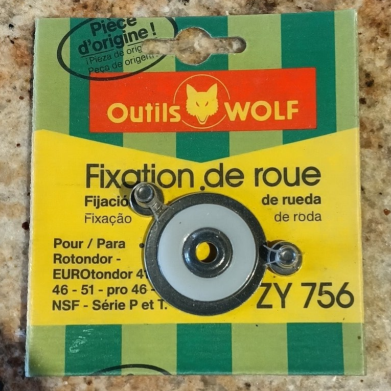 Kit fixation roue ZY756