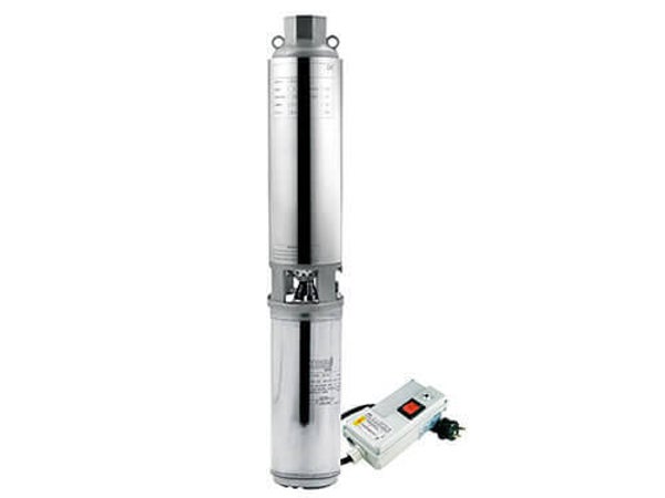 Pompe immergée MEUDY 4" 220V 1100W Hmano 91 m 6M3 NF100-14