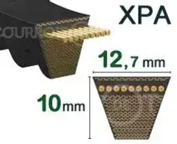 Courroie crantée XPA1500 13X1500