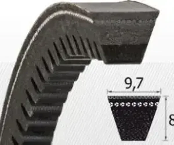 Courroie crantée XPZ 710 9.7X710lp