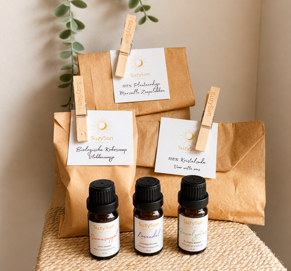 DIY Zero waste Wasmiddel pakket - Zelf Wasmiddel Maken