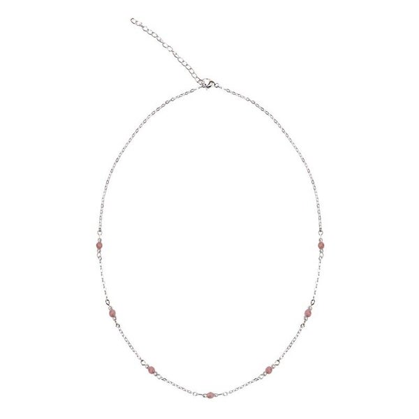 Roze Thuliet "Fines of nature" Ketting
