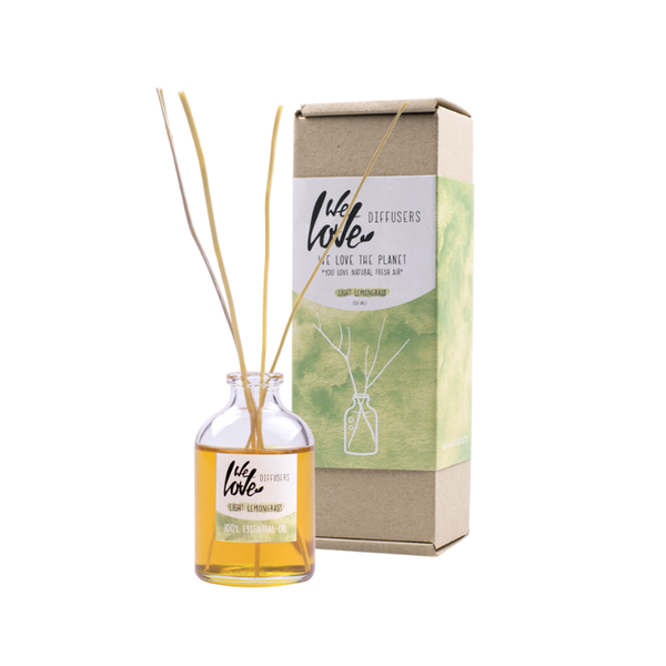 WE LOVE THE PLANET Diffuser Light Lemongrass