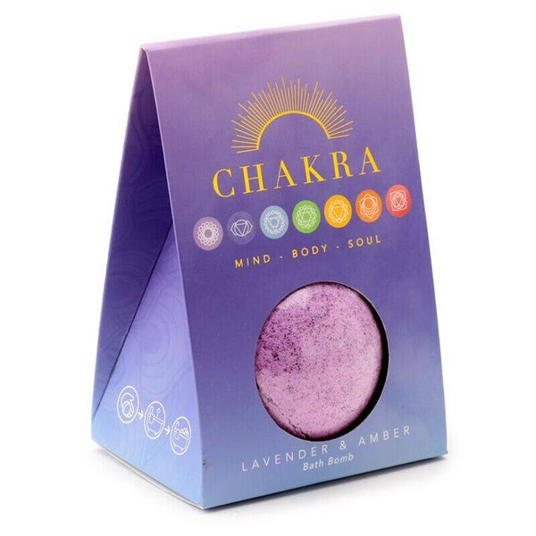 Vegan Bruisbal Chakra - Lavender & Amber in Gift Box