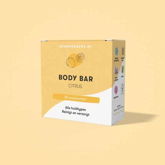 SHAMPOO BARS Vegan Body Bar Citrus – Plasticvrij