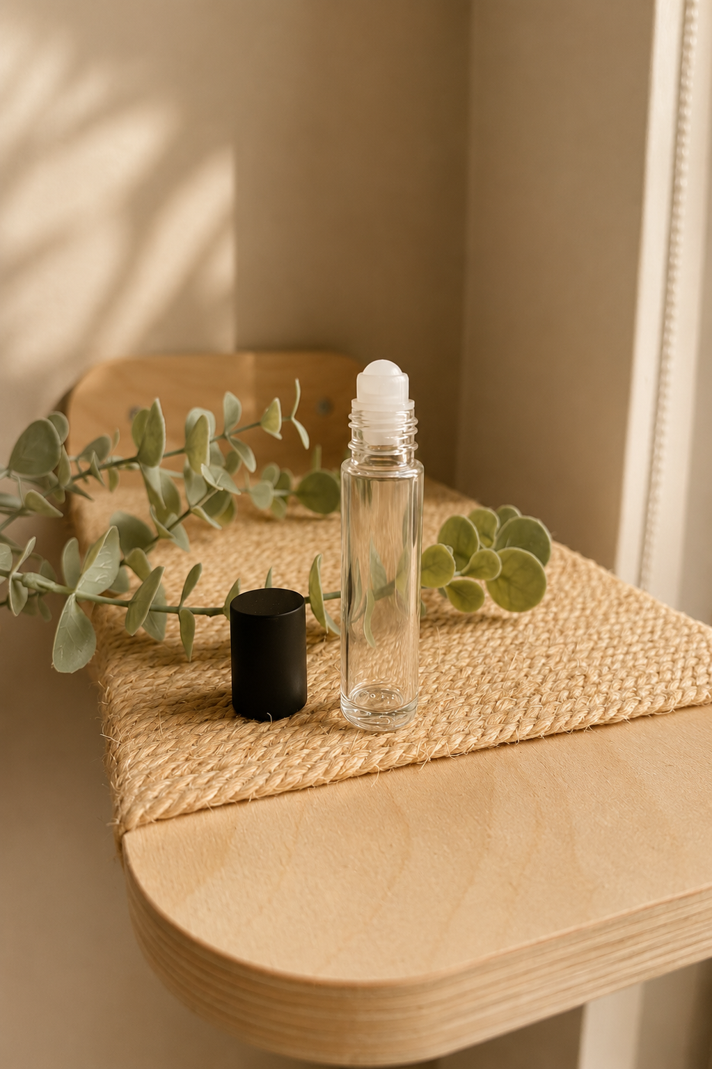 Roll-on Fles 10 ml Doorzichtig Glas voor Essentiële Oliën & DIY