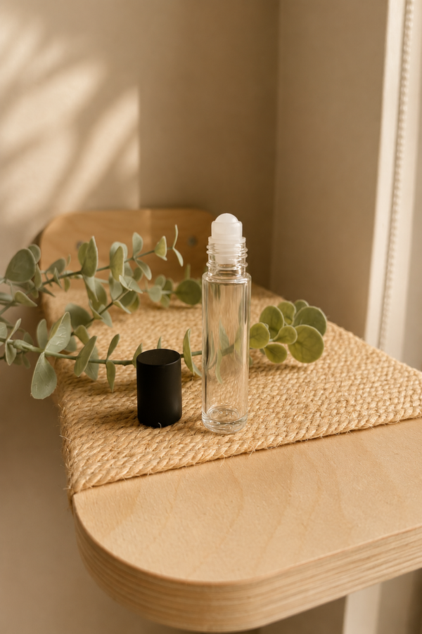 Roll-on Fles 10 ml Doorzichtig Glas voor Essentiële Oliën & DIY