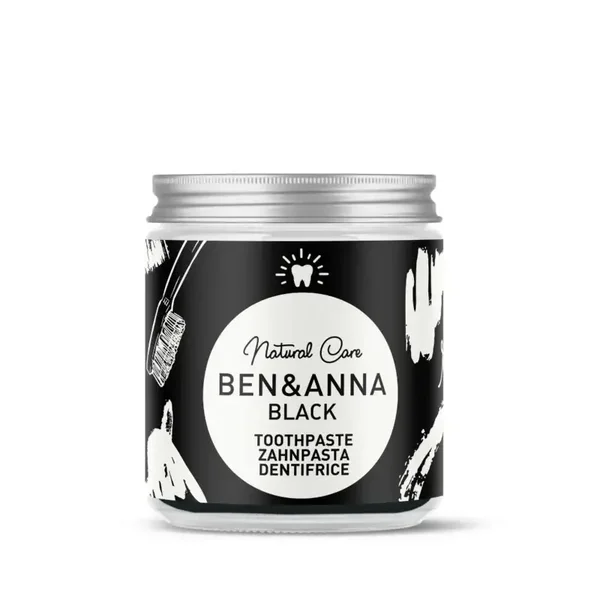 Ben & Anna Vegan Black Tandpasta – Zonder Fluoride