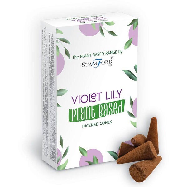 Plantaardige Wierook Kegels Viooltje Lelie