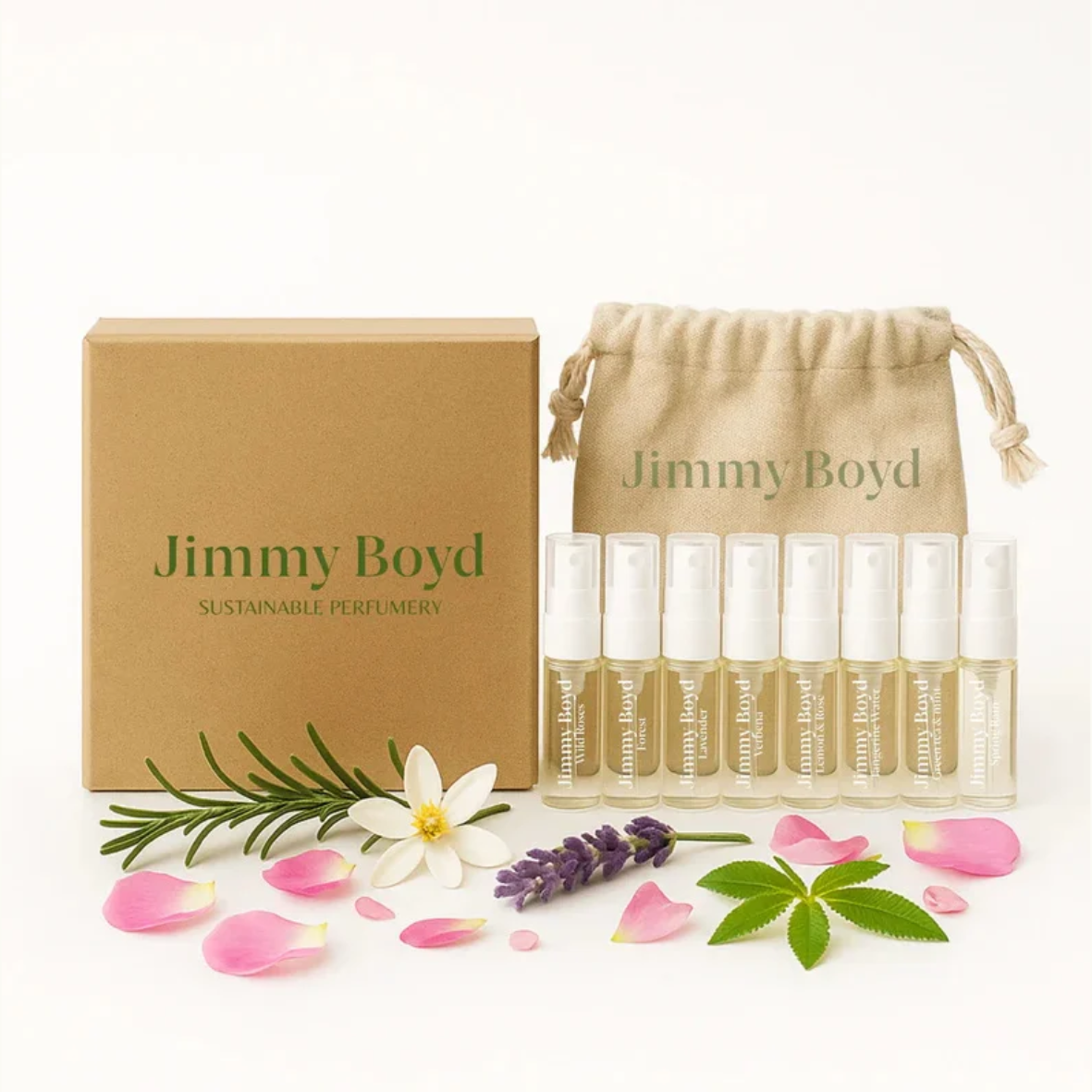 Jimmy Boyd Fresh Fragrance Discovery Set in Giftbox 9 x 3 ml