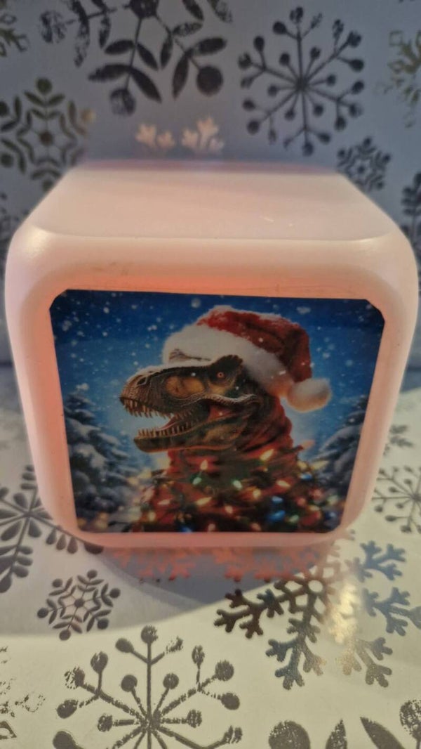 LED LIGHT UP ALARM CLOCK