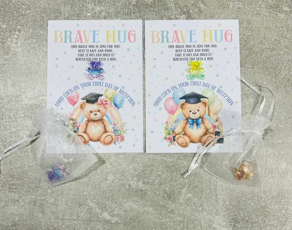 good luck bear hug reception