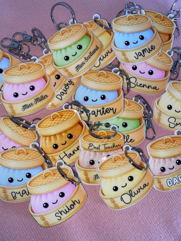 Dumplin keyring