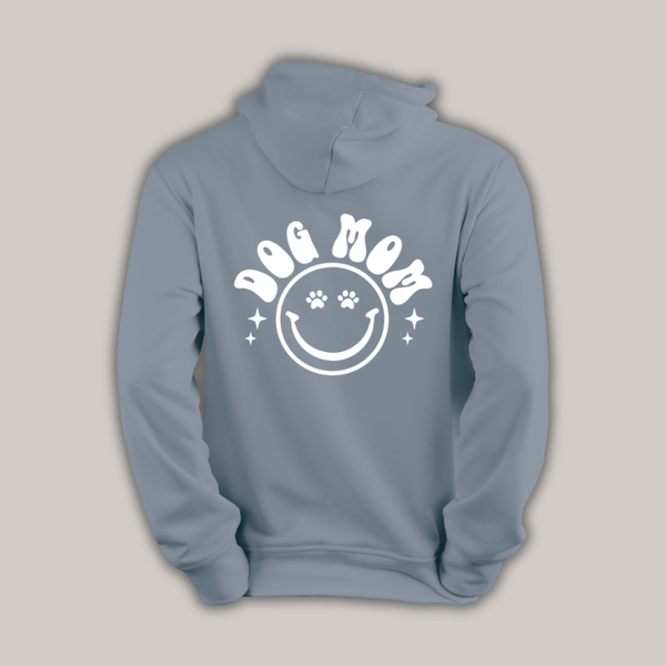Basic hoodie - Dog mom smiley