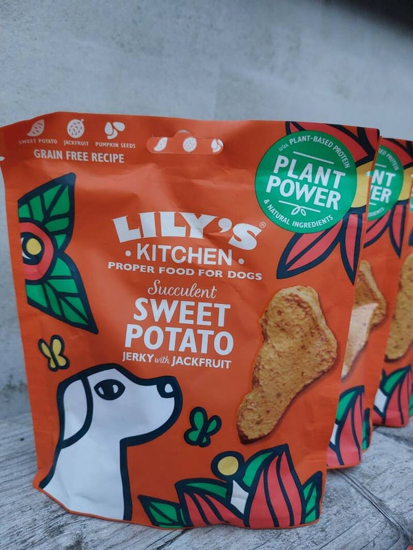 Lily's Kitchen Dog Adult Succulent Sweet Potato / Jackfruit Jerky 70 gr