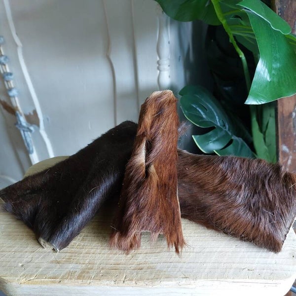 Paardenhuid met vacht 200gram